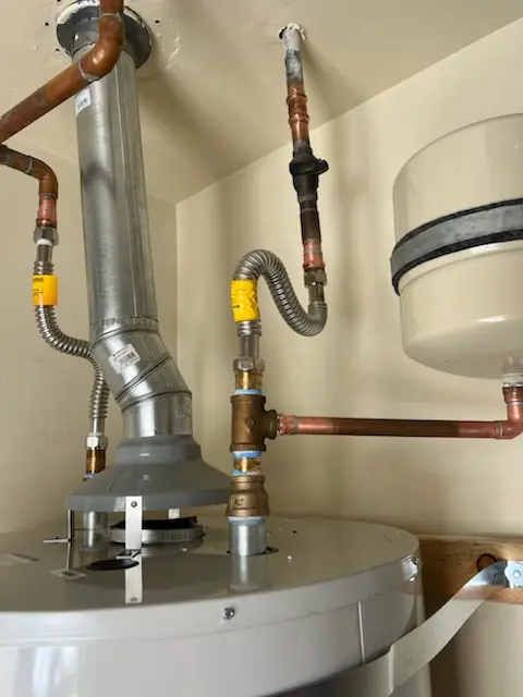 Water heater installation and plumbing repair in Slippery Rock
